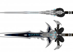 frostmourne 3D 모델