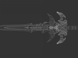 frostmourne 3D 모델