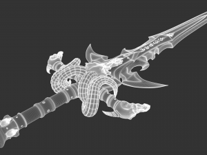 frostmourne 3D 모델