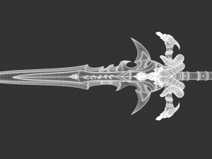 frostmourne 3D 모델