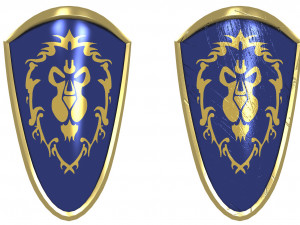 shield of lordaeron wow 3D 모델