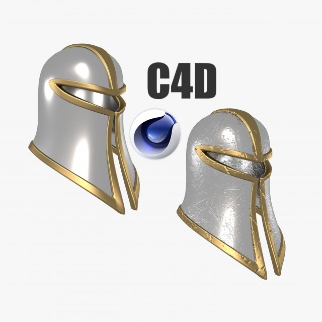 infantryman helmet 3D Model .c4d .max .obj .3ds .fbx .stl .blend