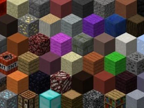 Minecraft Block FULL VOLUME 3D Model