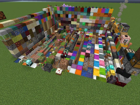 Minecraft Block FULL VOLUME 3D Model