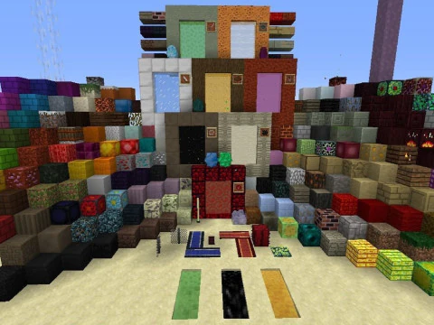 Minecraft Block FULL VOLUME 3D Model