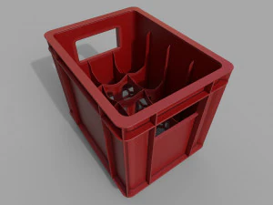 peruvian backus beer case - caja de cerveza backus peruano blend-2931-fbx 3D Model
