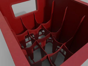 peruvian backus beer case - caja de cerveza backus peruano blend-2931-fbx 3D Model