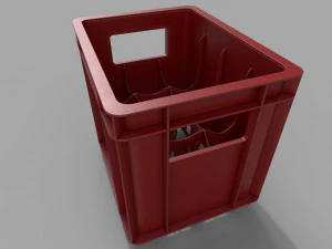 peruvian backus beer case - caja de cerveza backus peruano blend-2931-fbx 3D Model