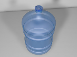 bidon de agua Modello 3D