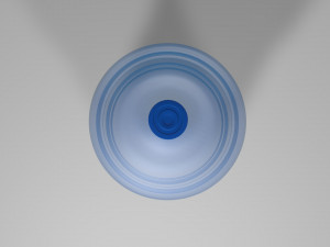 bidon de agua Modello 3D