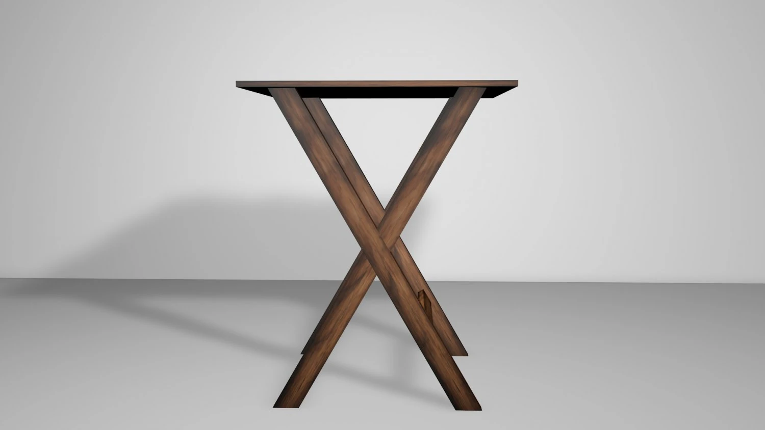 mesa de madeira Modelo 3D .c4d .max .obj .3ds .fbx .stl .blend 