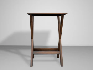 mesa de madeira Modelo 3D