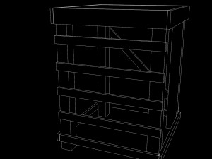 tarimas de madera Modelo 3D