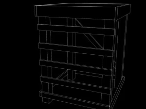 tarimas de madera 3D Model