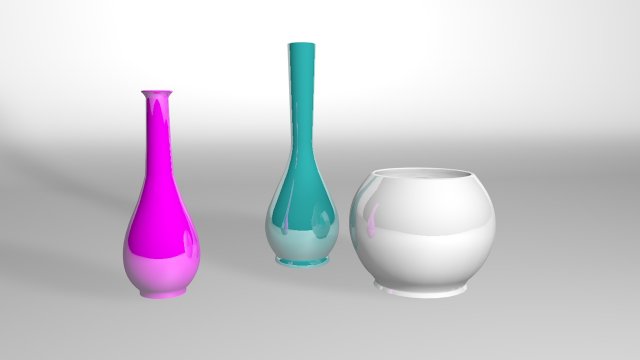 floreros 3D Modell .c4d .max .obj .3ds .fbx .stl .blend 