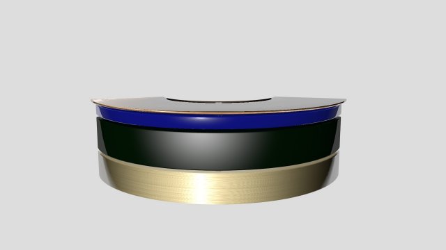 escritorio para set de tv 3D Model .c4d .max .obj .3ds .fbx .stl .blend 