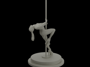 Strip dancer Modèles 3D en vedette