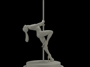 Strip dancer Modelo de Impressão 3D