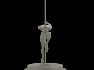 Стриптиз танцівниця 3D Принт Модель