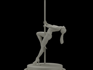 Strip dancer Modelo de Impressão 3D