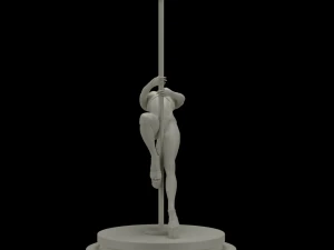 Стриптиз танцівниця 3D Принт Модель