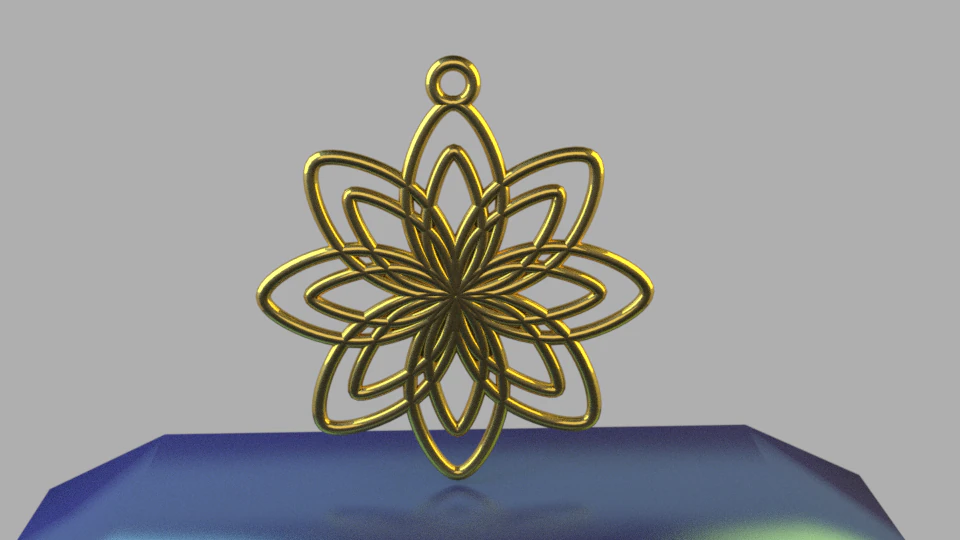 花 3D 打印模型 .c4d .max .obj .3ds .fbx .stl .blend 