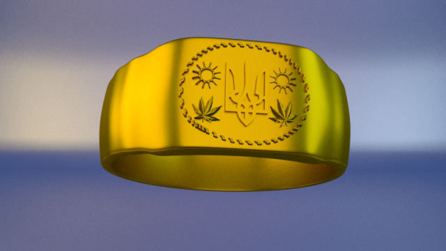 ring 3Dプリントモデル .c4d .max .obj .3ds .fbx .stl .blend