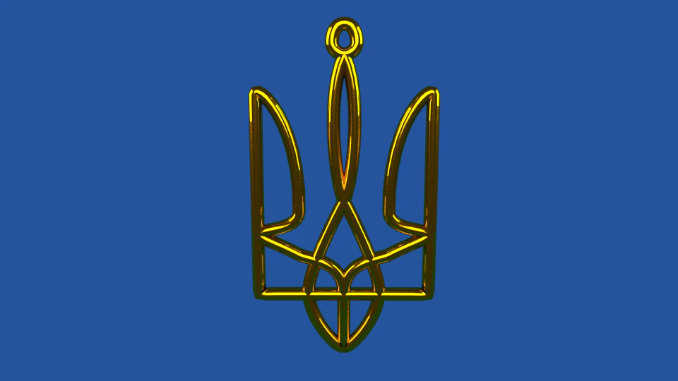 trident 3D Print Model .c4d .max .obj .3ds .fbx .stl .blend 