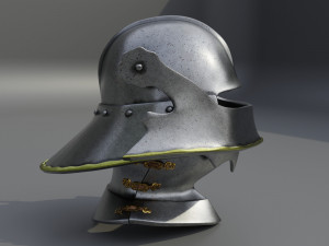 helm salade 3Dモデル