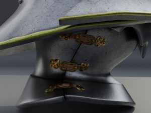 helm salade 3Dモデル