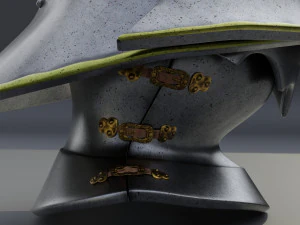 helm salade 3D Model