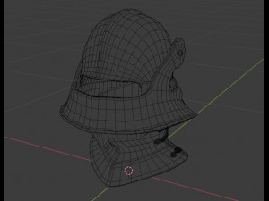 helm salade 3Dモデル
