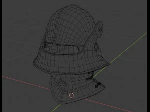 helm salade 3D Model