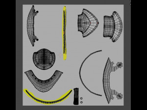helm salade 3Dモデル