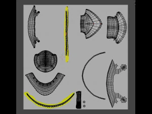 helm salade 3D Model
