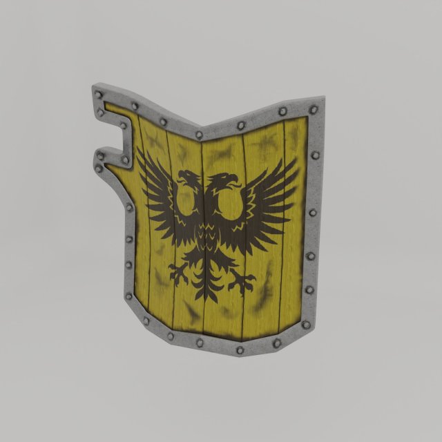 tarch shield 3D 모델 .c4d .max .obj .3ds .fbx .stl .blend 