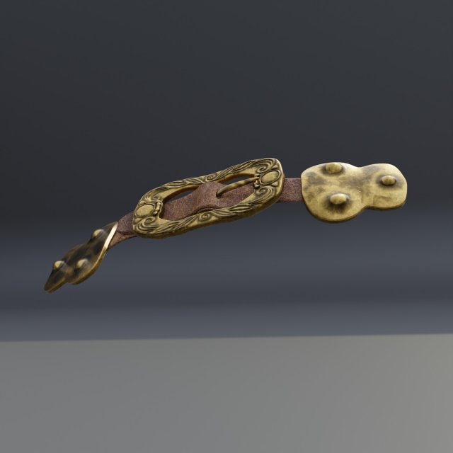 buckle Modelo 3D .c4d .max .obj .3ds .fbx .stl .blend 
