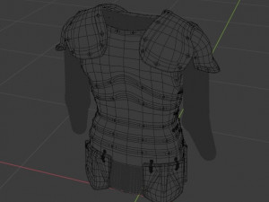 cuirass 3D मॉडल