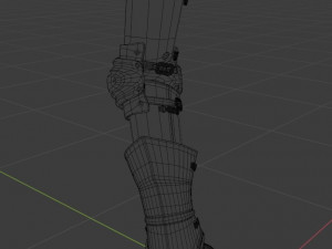 arm armor Modèle 3D