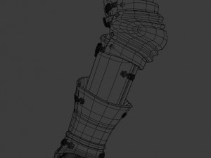 arm armor Modèle 3D