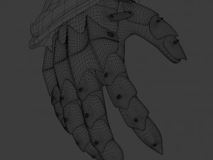 arm armor Modèle 3D