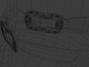 arm armor Modèle 3D