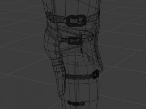 leg armor 3D Модель