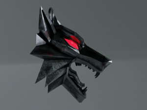 Witcher amulet 3D 모델