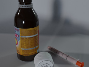 medicament Model 3D