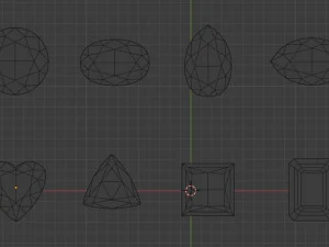 diamonds 3D Model