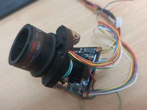 Placa de c&acirc;mera motorizada de 2 megapixels Modelo 3D