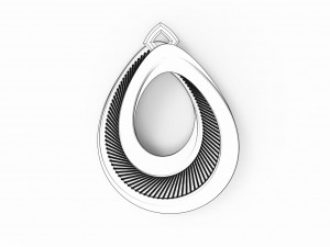 jewellery pendant Model do druku 3D
