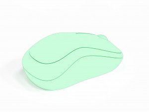 wireless mouse 3D 模型