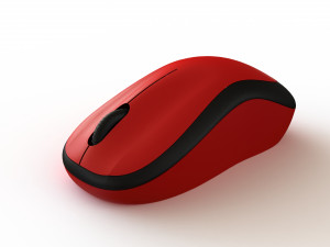 wireless mouse 3D 模型